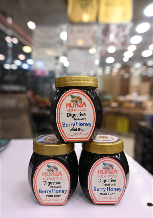 Hunza Kohistan Digestive Berry Honey (500.GRM) 🍯🌿