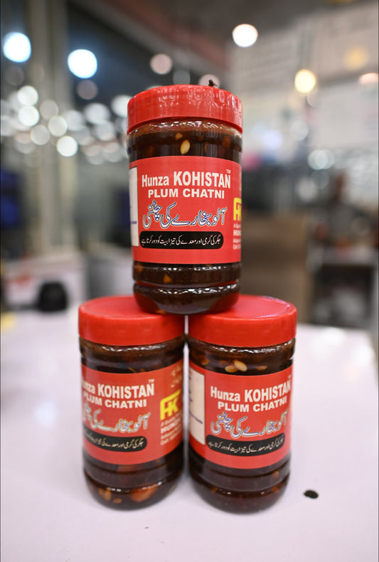 Hunza Kohistan Plum CHATNI (500GRM)